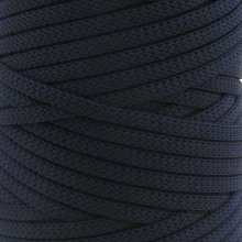 Mia Mote™ ByBag Line Sznurek Poliestrowy matowy płaski bez rdzenia ciemny granatowy 5mm