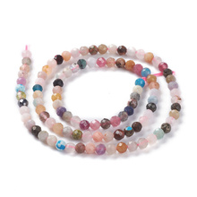 Agaty, Jadeity i inne mix kamieni naturalnych - siła różnorodności, energii i kreatywności - kula fasetowana 3~3.5mm