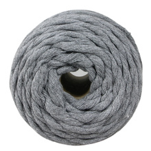 Mia Mote™ Lavish Line Sznurek bawełniany skręcany do makramy striped flint 5mm