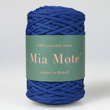 Mia Mote™ ByBag Line Sznurek Poliestrowy płaski bez rdzenia szafirowy 5mm