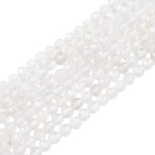 Kwarc kamienny - kamień czystości, energii i harmonii - kula fasetowana 3mm