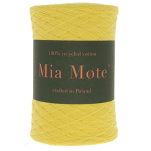 Mia Mote™ Green Cotton MOTE yellow calcite 3-nitki