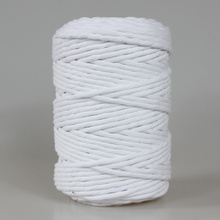 Mia Mote™ Lavish Line Sznurek bawełniany skręcany do makramy chalk 5mm