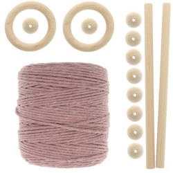 Zestaw do makramy dla początkujących 3mm 100m z akcesoriami