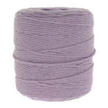 Sznurek bawełniany skręcany do makramy ecconomic liliowy 2mm ~150m