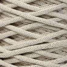 Mia Mote™ Lush Line Sznurek bawełniany 5mm ivory