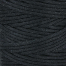 Mia Mote™ Classic Line Sznurek bawełniany skręcany do makramy 5mm shungite