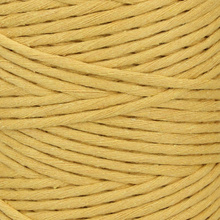 Mia Mote™ Classic Line Sznurek bawełniany skręcany do makramy 3mm orpiment on dolomite