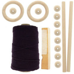 Zestaw do makramy dla początkujących 5mm z akcesoriami