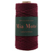 Mia Mote™ Petit Line OUTLET CUT  Sznurek pleciony bawełniany 2mm Ruby