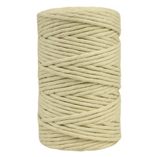 Sznurek bawełniany skręcany do makramy eco moonstone 5mm