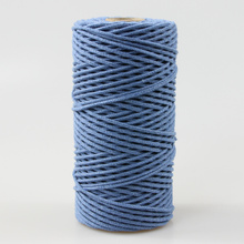 Mia Mote™ Petit Line Sznurek pleciony bawełniany 2mm Lapis Lazuli