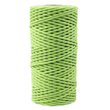 Mia Mote™ Petit Line Sznurek pleciony bawełniany 2mm Lime Quartz