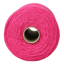 Mia Mote™ Classic Line Sznurek bawełniany skręcany do makramy 3mm radiant orchid