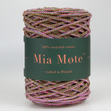 Mia Mote™ Thinny Line sznurek bawełniany 3mm miraże ombre strip