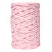 Mia Mote™ ByBag Line Sznurek Poliestrowy płaski bez rdzenia pastelowy różowy 5mm