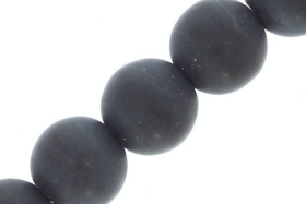 Kamień Jubilerski Onyks Matowy Kula 10mm