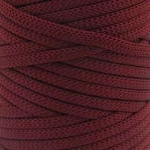 Mia Mote™ ByBag Line Sznurek Poliestrowy matowy płaski bez rdzenia bordowy 5mm