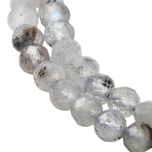 Labradoryt - kamień intuicji, ochrony i przemiany - kula fasetowana 3mm