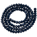 Koraliki Fasetowane Kryształki Szklane Rondelle Granatowy klasyczny 3.8x3mm