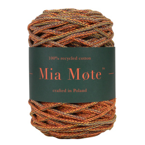 Mia Mote™ Thinny Line sznurek bawełniany 3mm miraże ombre strip