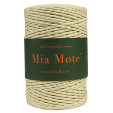 Sznurek bawełniany skręcany do makramy eco moonstone 3mm