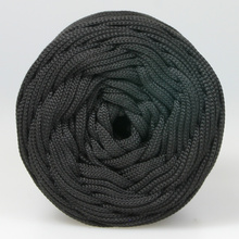 Mia Mote™ ByBag Line Sznurek Poliestrowy płaski bez rdzenia czarny 5mm