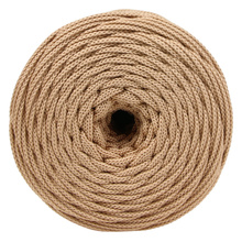 Mia Mote™ ByBag Line Sznurek Poliestrowy płaski bez rdzenia karmelowy 5mm