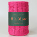 Mia Mote™ Classic Line Sznurek bawełniany skręcany do makramy 3mm radiant orchid