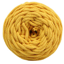 Mia Mote™ Thinny Line sznurek bawełniany 3mm orpiment on dolomite