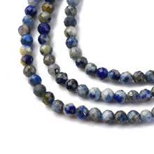 Lapis Lazuli - kamień mądrości, intuicji i wewnętrznego spokoju - kula fasetowana 2mm