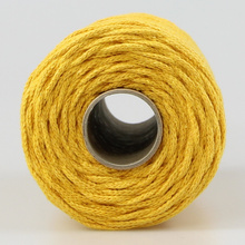 Mia Mote™ Petit Line Sznurek pleciony bawełniany 2mm Orpiment on dolomite