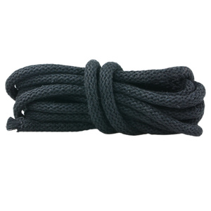 Mia Mote™ LumoKnot 8 mm – Knot bawełniany do świec, lamp i pochodni czarny shungite