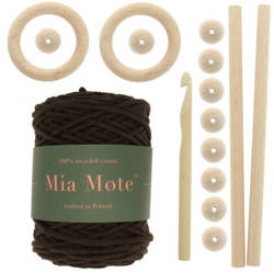 Zestaw do makramy dla początkujących 5mm z akcesoriami