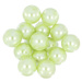 Koraliki Szklane Perła Perełki Kula Kuleczki Kuleczka zielony jasny 16mm