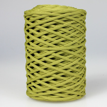 Mia Mote™ ByBag Line Sznurek Poliestrowy płaski bez rdzenia oliwkowy 3mm