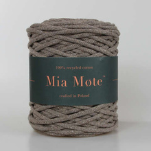 Mia Mote™ Lush Line Sznurek bawełniany 5mm deep sunstone Nowy Splot