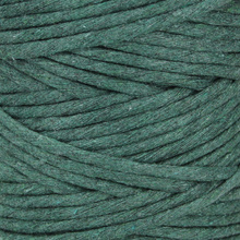 Mia Mote™ Classic Line Sznurek bawełniany skręcany do makramy 5mm emerald