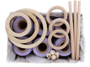 Duży zestaw do makramy dla początkujących