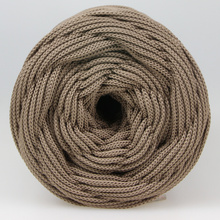 Mia Mote™ ByBag Line Sznurek Poliestrowy płaski bez rdzenia beżowy ciemny mokka 3mm