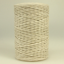 Sznurek bawełniany skręcany do makramy eco moonstone 3mm