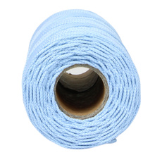 Mia Mote™ ByBag Line Sznurek pleciony poliestrowy okrągły 2mm Błękitny