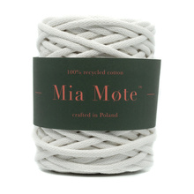 Mia Mote™ LumoKnot 8 mm – Knot bawełniany do świec, lamp i pochodni biały chalk