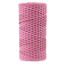 Mia Mote™ Petit Line Sznurek pleciony bawełniany 2mm Morganite