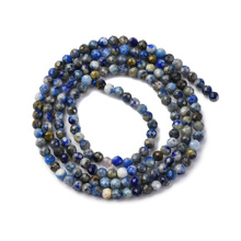 Lapis Lazuli - kamień mądrości, intuicji i wewnętrznego spokoju - kula fasetowana 2mm