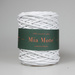 Mia Mote™ / Lush Line / Sznurek Bawełniany pleciony / Do Makramy / +5mm / Grey White