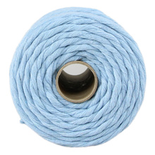 Mia Mote™ Classic Line Sznurek bawełniany skręcany do makramy 5mm atlantis crystal