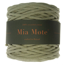 Mia Mote™ Extra Lush Line Sznurek bawełniany 7mm olive aquamarine