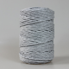 Mia Mote™ Lavish Line Sznurek bawełniany skręcany do makramy basalt grit 5mm