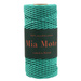 Mia Mote™ Petit Line OUTLET CUT Sznurek pleciony bawełniany 2mm Malachite Green